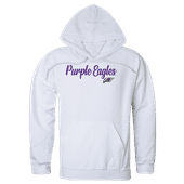 W Republic Niagara University Purple Eagles Script Hoodie 558-723 WHITE Primary