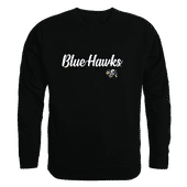 W Republic Dickinson State Blue Hawks Script Crew 556-514