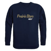 W Republic U Of Illinois Springfield Prairie Stars Script Crew 556-655