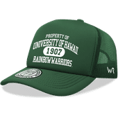 W Republic Property Of Hawaii Rainbow Warriors Baseball Cap 1027-122