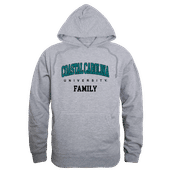 W Republic Coastal Carolina Chanticleers Family Hoodie 573-116 HEATHER GREY Primary