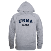 W Republic Navy Midshipmen Family Hoodie 573-136 HEATHER GREY Primary