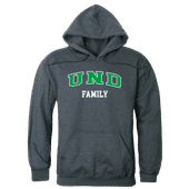 W Republic North Dakota Fighting Hawks Family Hoodie 573-141 HEATHER CHARCOAL Primary