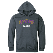 W Republic Wisconsin Stevens Point Pointers Family Hoodie 573-412 HEATHER CHARCOAL Primary