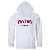 W Republic Bates College Bobcats Family Hoodie 573-615 WHITE Primary