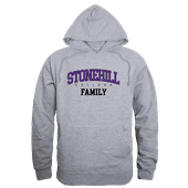 W Republic Stonehill College Skyhawks Family Hoodie 573-730 HEATHER GREY Primary