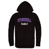 W Republic Stonehill College Skyhawks Family Hoodie 573-730 BLACK Primary