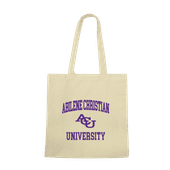 W Republic Abilene Christian Wildcats Institutional Tote Bags Natural 1102-257