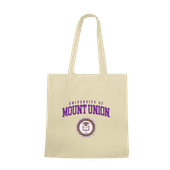 W Republic Mount Union Purple Raiders Institutional Tote Bags Natural 1102-348