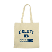 W Republic Beloit College Buccaneers Institutional Tote Bags Natural 1102-482