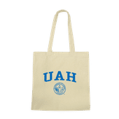 W Republic University Of Alabama Huntsville Chargers Institutional Tote Bags Natural 1102-495