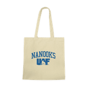 W Republic University Of Alaska Fairbanks Nanooks Institutional Tote Bags Natural 1102-496