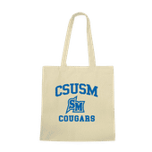 W Republic Cal State San Marcos Cougars Institutional Tote Bags Natural 1102-506