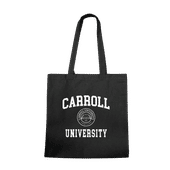 W Republic Carroll University Pioneers Institutional Tote Bags Natural 1102-508