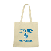 W Republic Cheyney University Wolves Institutional Tote Bags Natural 1102-509
