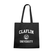 W Republic Claflin Panthers Institutional Tote Bags Natural 1102-511