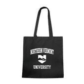W Republic Northern Vermont Badgers Institutional Tote Bags Natural 1102-559
