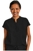 Healing Hands Women's Journey Mandarin Collar Scrub Top 2152