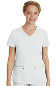 Healing Hands Women's Juliet V-Neck Yoga Scrub Top 2245