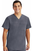 Healing Hands Men's Justin Solid Scrub Top 2330