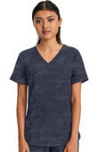 Healing Hands Women's Joy V-Neck Camo Scrub Top 2353