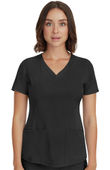 Healing Hands Women's Monica V-Neck Solid Scrub Top 2500