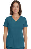 Healing Hands Women's Monica V-Neck Solid Scrub Top 2500