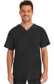 Healing Hands Men's Matthew V-Neck Solid Scrub Top 2590