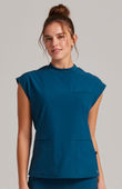 Cherokee Women's Mock Neck Scrub Top CK742A