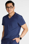 Cherokee Men's V-Neck Scrub Top CK824A