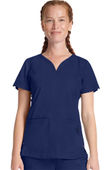 Healing Hands Women's Jean Scrub Top HH600