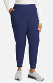 Cherokee Workwear Women's Mid Rise Jogger Scrub Pant WW115