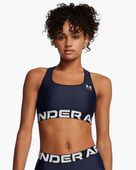 Under Armour Women's Heatgear Armour Mid Branded Sports Bra 1383544