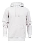 BAW Adult Hyperactive Fleece Hoodie F320 WHITE Primary