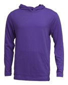 BAW Adult Long Sleeve Soft-Tek Hoodie PC108 ANTIC PURPLE Primary