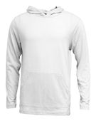 BAW Adult Long Sleeve Soft-Tek Hoodie PC108 WHITE Primary