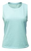 BAW Womens High Low Tank PC153 ARCTIC BLUE Primary