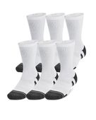 Under Armour Unisex Performance Tech 6-Pack Crew Socks 1386242