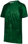Adult Ultra Soft, Sublimated Tie Dye Fabric Design Poly Crew T Shirt