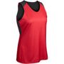 Champro Swish Basketball Jersey Womens Girls Outside: SCARLET/BLACK, Inside: BLACK/SCARLET Primary