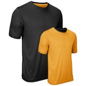 Champro Double Stock Reversible Tee BSTK19 Outside: BLACK/GOLD, Inside: GOLD/BLACK Primary