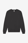 Bella+Canvas Unisex Sponge Fleece Classic Crewneck Sweatshirt 3911 DARK GREY HEATHER Primary