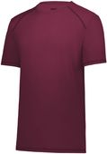 Youth Super Soft-Spun Crew Neck T Shirt MAROON (HLW) Primary