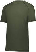 Youth Super Soft-Spun Crew Neck T Shirt OLIVE Primary