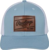 Rawlings Leather Patch Snapback Hat RWHLP