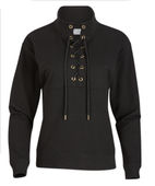 Boxercraft Women's Lace Up Pullover BW5401