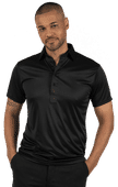 Blue Generation Mens Bonded Collar Dress Polo BG7007
