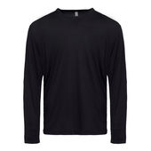 Next Level Unisex Tri-Blend Long Sleeve T-Shirt 6071 BLACK Primary