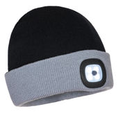 Portwest Two Tone Led Rechargeable Beanie B034