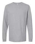 Tultex Fine Jersey Long Sleeve T-Shirt TUL-202LS HEATHER GREY Primary